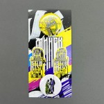 Набор значков «Минск» на полиграфической основе Прощание