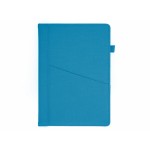 Ежедневник недатированный в твердой обложке, с карманом А5 Smart Geneva Ostende Голубой