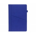 Ежедневник недатированный в твердой обложке, с карманом А5 Smart Geneva Ostende Ярко-синий