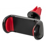 Автомобильный держатель «Grip» для мобильного телефона черный/красный
