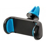 Автомобильный держатель «Grip» для мобильного телефона черный/ярко-синий