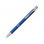 Ручка металлическая шариковая «Moneta» с антискользящим покрытием синий