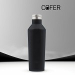 Термобутылка E-shape софт-тач черный