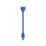 USB-переходник «Y Cable» синий