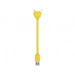 USB-переходник «Y Cable» желтый