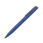 FRANCISCA, ручка шариковая, красный/вороненая сталь, металл, пластик, софт-покрытие Синий