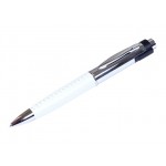 USB 2.0- флешка на 16 Гб в виде ручки с мини чипом белый/серебристый