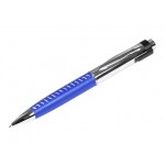 USB 2.0- флешка на 16 Гб в виде ручки с мини чипом синий/серебристый