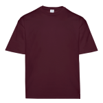 Футболка унисекс оверсайз STAN хлопок  240, 56, Бордовый (66) (50/L)
