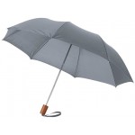 Зонт складной «Oho» серый