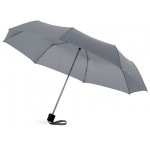 Зонт складной «Ida» серый/черный