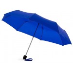 Зонт складной «Ida» ярко-синий/черный