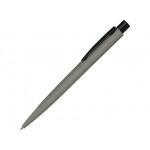 Ручка шариковая металлическая «Lumos M» soft-touch серый/черный