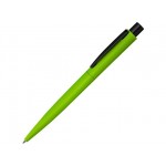 Ручка шариковая металлическая «Lumos M» soft-touch зеленое яблоко/черный