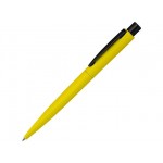 Ручка шариковая металлическая «Lumos M» soft-touch желтый/черный
