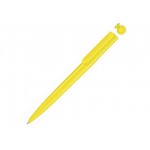 Ручка шариковая из переработанного пластика «Recycled Pet Pen switch» желтый