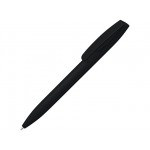 Ручка шариковая пластиковая «Coral Gum », soft-touch черный