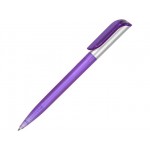 Ручка пластиковая шариковая «Арлекин» фиолетовый/серебристый