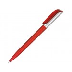 Ручка пластиковая шариковая «Арлекин» красный/серебристый