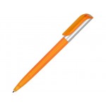 Ручка пластиковая шариковая «Арлекин» оранжевый/серебристый