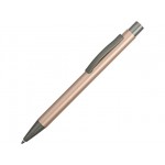 Ручка металлическая soft-touch шариковая «Tender» розовое золото/серый