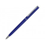 Ручка пластиковая шариковая «Наварра» синий матовый/серебристый