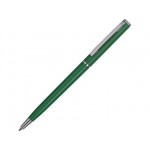 Ручка пластиковая шариковая «Наварра» зеленый матовый/серебристый