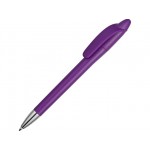 Ручка пластиковая шариковая «Айседора» фиолетовый матовый/серебристый