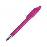 Ручка пластиковая шариковая «Айседора» розовый матовый/серебристый