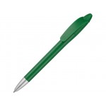Ручка пластиковая шариковая «Айседора» зеленый матовый/серебристый