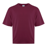 Футболка унисекс оверсайз STAN хлопок/полиэстер 260, 40, Бордовый (661) (50/L)