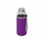 Бутылка для воды «Pure» c чехлом фиолетовый