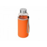 Бутылка для воды «Pure» c чехлом оранжевый