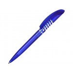 Ручка пластиковая шариковая «Серпантин» синий