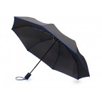 Зонт складной «Motley» с цветными спицами синий