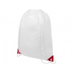 Рюкзак «Oriole» с цветными углами красный