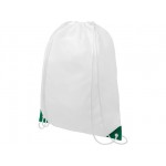 Рюкзак «Oriole» с цветными углами зеленый