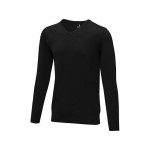 Пуловер «Stanton» с V-образным вырезом, мужской черный