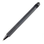 N5 soft, ручка шариковая, голубой/черный, пластик,soft-touch, подставка для смартфона Черный