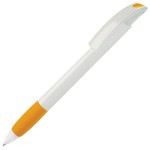 NOVE, ручка шариковая с грипом, красный/белый, пластик Желтый