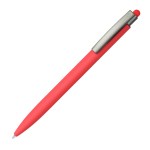 ELLE SOFT, ручка шариковая,  голубой, металл, синие чернила Красный