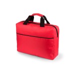 Конференц-сумка HIRKOP, бежевый, 38 х 29,5 x 9 см, 100% полиэстер 600D Красный
