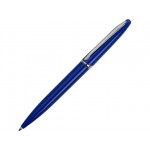 Ручка пластиковая шариковая «Империал» синий глянцевый/серебристый