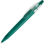 X-8 FROST, ручка шариковая, фростированный белый, пластик Зеленый