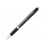 Ручка пластиковая шариковая «Turbo» черный/серебристый