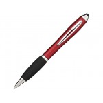 Ручка-стилус шариковая «Nash» красный/черный/серебристый