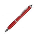 Ручка-стилус шариковая «Nash» красный/серебристый
