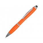 Ручка-стилус шариковая «Nash» оранжевый/серебристый