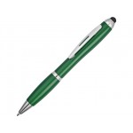 Ручка-стилус шариковая «Nash» зеленый/серебристый/черный
