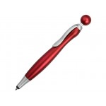 Ручка-стилус шариковая «Naples» красный/серебристый